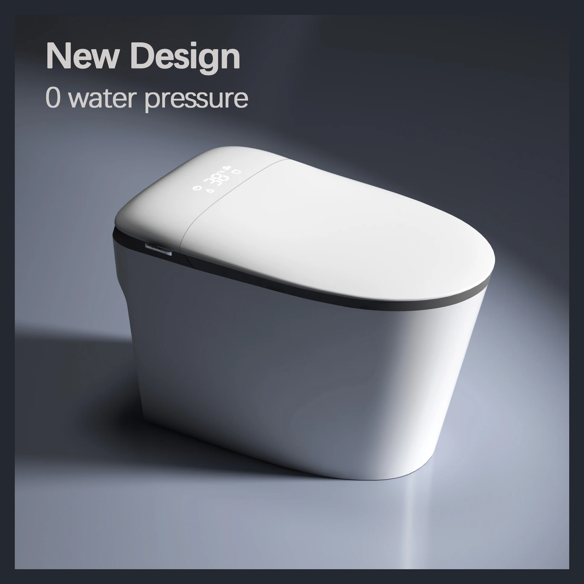 New Modern Automatic Sanitary Ware Auto Open Flush Intelligent WC Commode Bidet Toilet P Trap Bathroom WC Smart Toilet