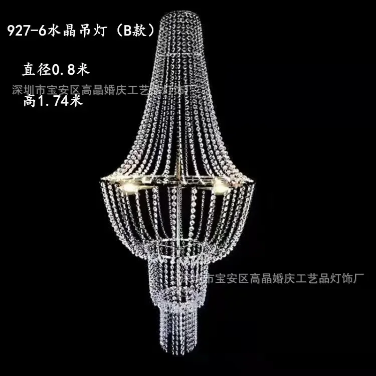 Premium Vintage Crystal Chandelier Ceiling Light Shade Drop Light Easy Fitting Charlotte Pendant Lampshade Without cord kit