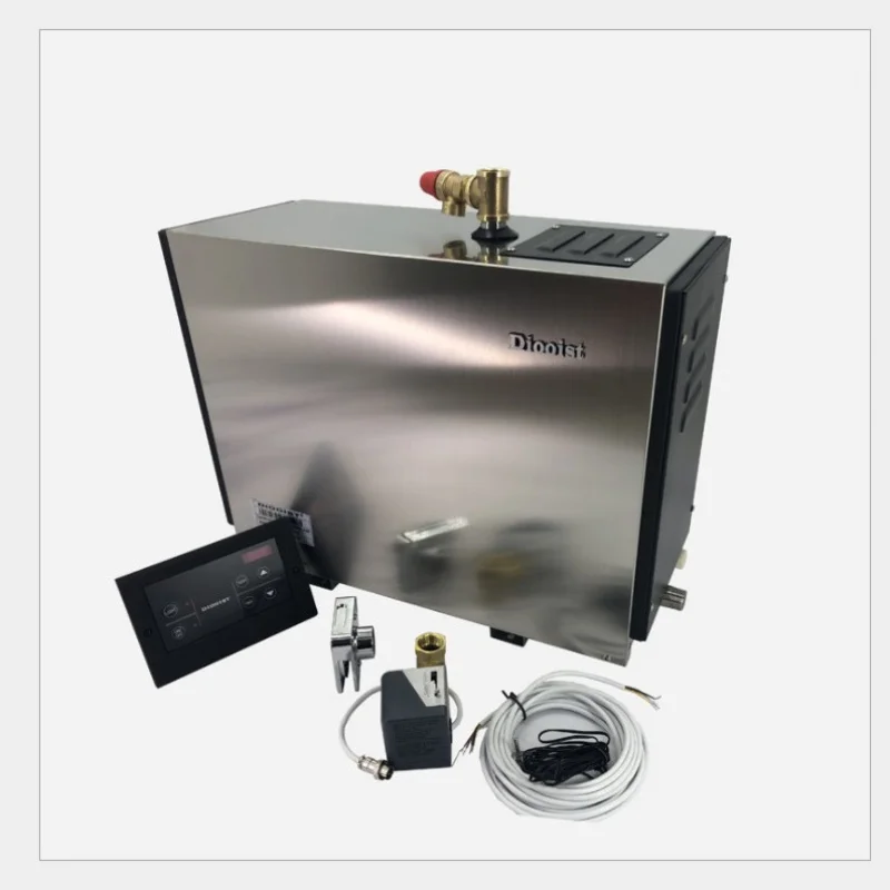 

9KW Wet Steamer Household Steam Generator Bathroom Sauna Machine Automatic Drainage