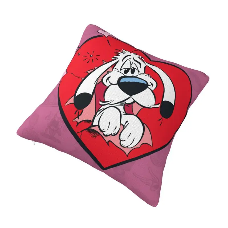 Custom Adventure Manga Getafix Funny Dogmatix Throw Pillow Covers Cushion Cover Decoration Salon Square Pillowcase