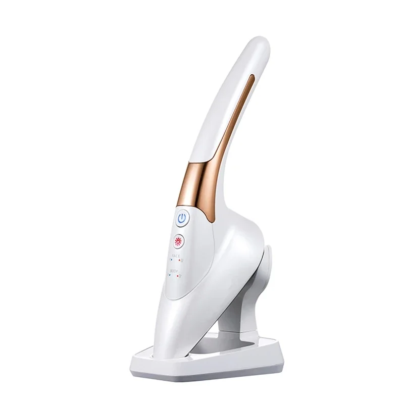 Skin Iron Wrinkle removal Beauty Massage Microcurrent Ion import Facial Lifting Tightening Wrinkle Red light skin absorption