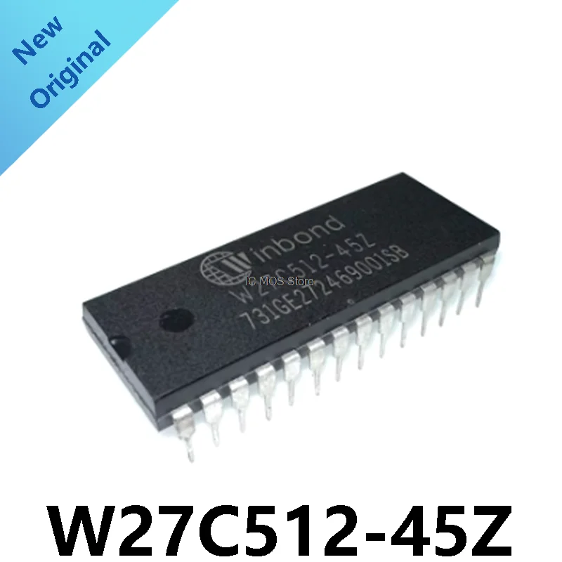 

Free shipping 10pcs/lot W27C512-45Z DIP W27C512 DIP-28 In Stock