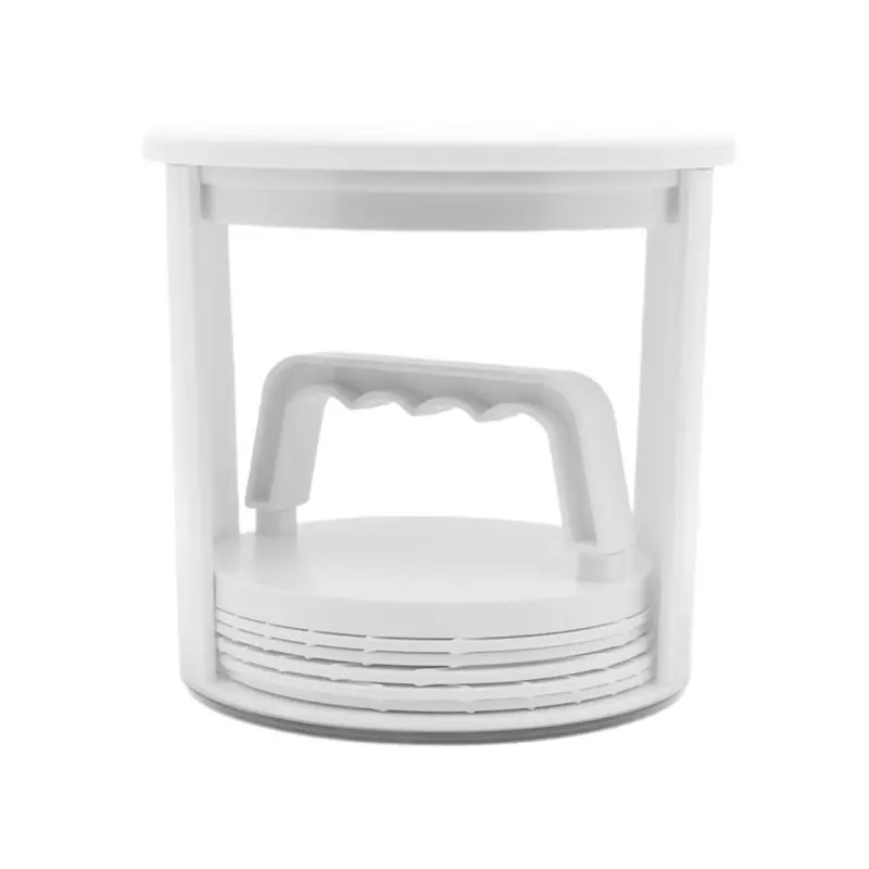 ABRU-Burger Patty Maker Burger Press Patty Maker, Adjustable Hamburger Mold (5 Layer With 4 Pads)