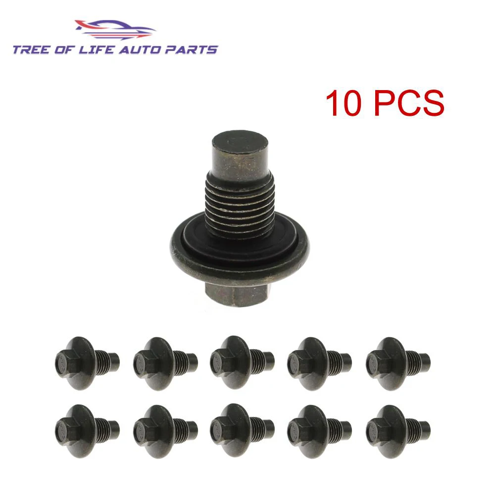 1/2/5/10X M14*1.5 Car Engine Oil Drain Plug Bolt Screw For LAND ROVER DEFENDER DISCOVERY 3 4 For JAGUAR X-TYPE XF XJ LR000437