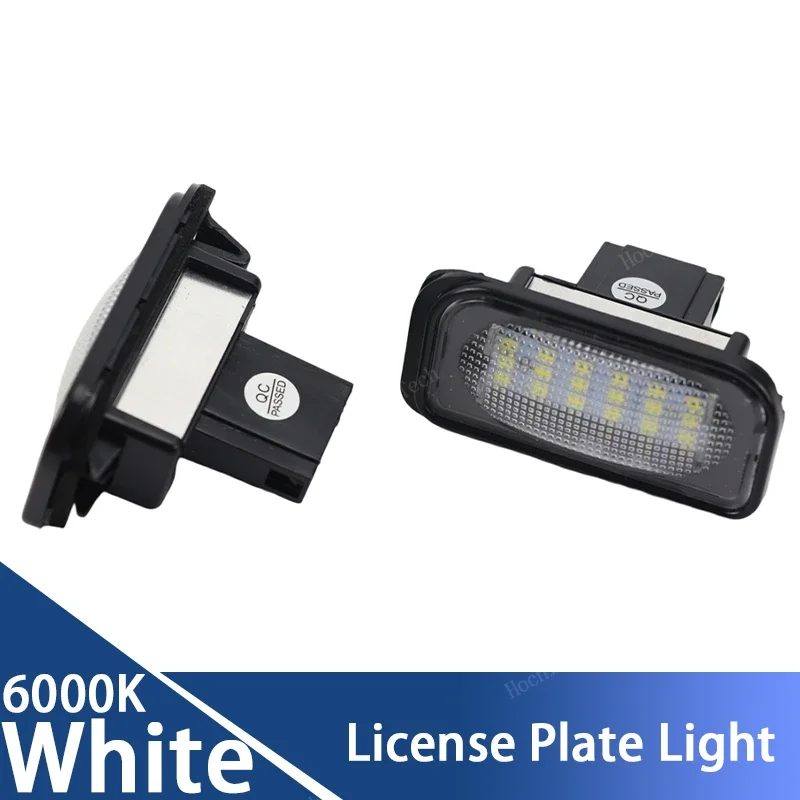 12V LED CANBUS Car No Error Car License Plate Lights For Mercedes Benz C-class W203 4Door 2001-2007 R230 W209 C209 A209 SL CLK