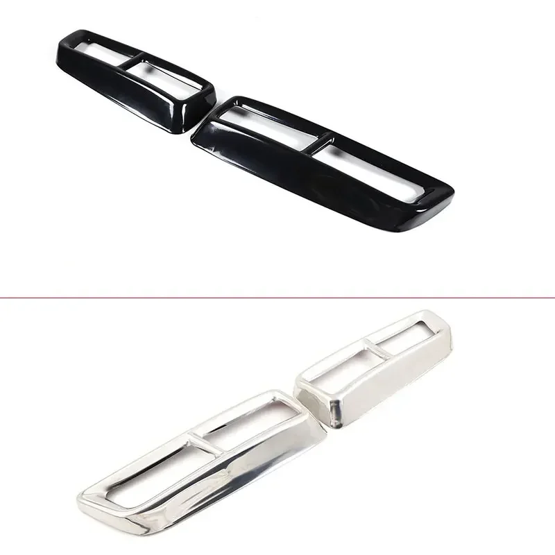 For Cadillac Escalade 2021-2024 Stainless Steel car muffler exhaust pipe tail cover decorative sticker Protective accessories