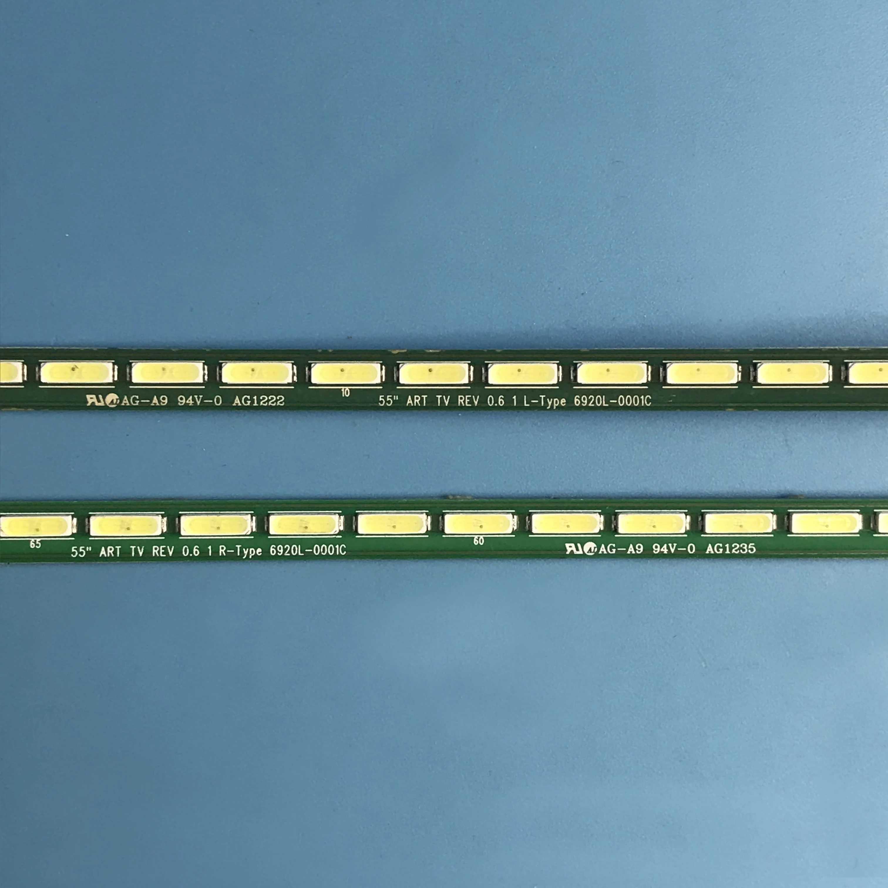 Faixa de luz de fundo LED para 55E750A 55 ''ART TV REV 6920L-0001C 6916L0954A 6916L0955A 6922L-0031A JVC JLE55SP4000