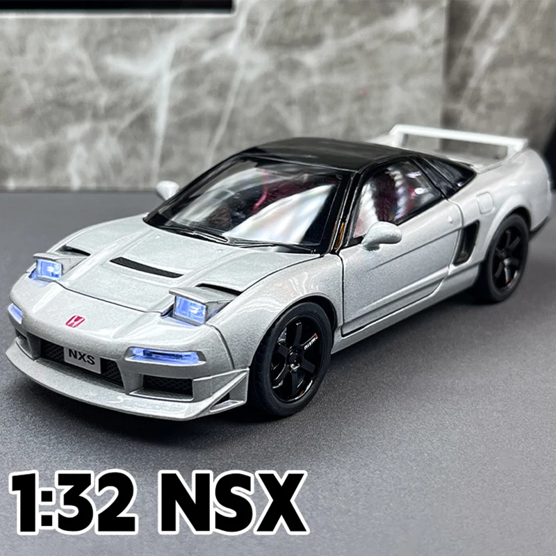 1:32 JDM Honda Acura NSX NA1 Supercar Alloy Model Car Toy Diecasts Metal Casting Sound and Light Car Toys For Children Vehicle