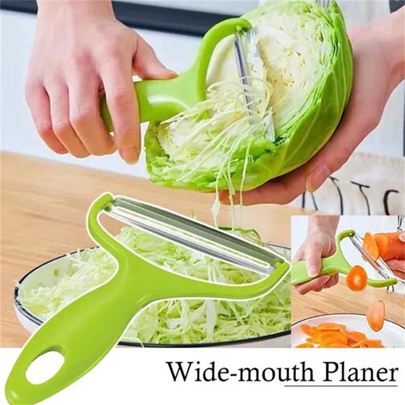 Vegetable Shredder Cabbage Grater Salad Potato Slicer Purple Cabbage Garden Lettuce Shredder Wide Mouth Peeler Kitchen Gadgets