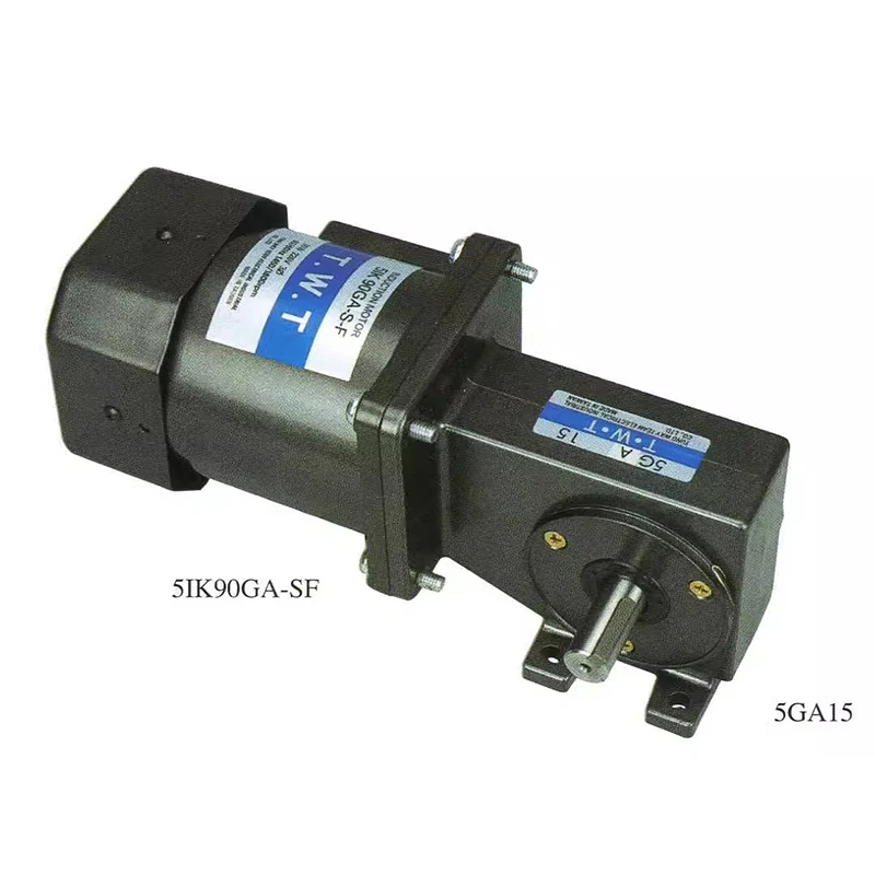 TWT Motors GA Type Worm Gear Reducer 5GA30L 5GA10R Suitable for 40W-150W Various Types of Motors