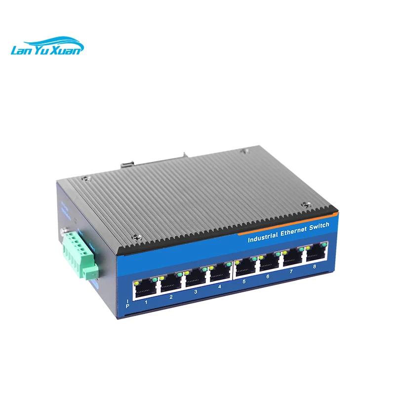 

ISG005 Series With 10/100/1000Mbps and 5 RJ45 ports DIN-Rail GIgabit Industrial Ethernet Switch