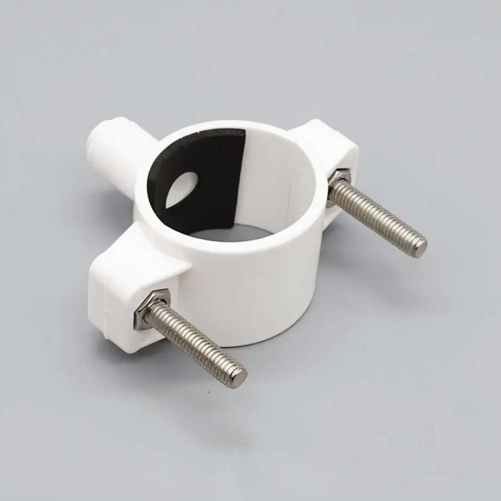 For Kangzhiyuan Water Filter Drain Saddle Clamp Universal Kitchen Sewer Hose Connector Fixed Fitting 2 Point PE Tube