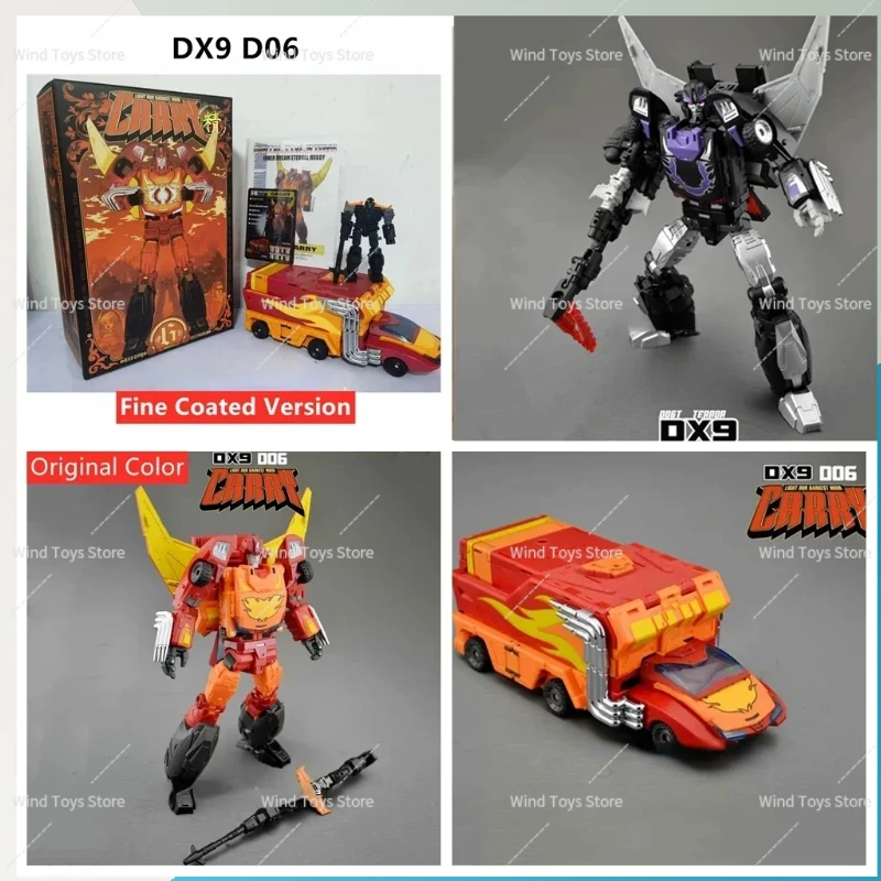 In Stock Transformation Toy DX9 D06 Transformation Action Figure Rodimus Prime Metallic Folding MP Action Figure