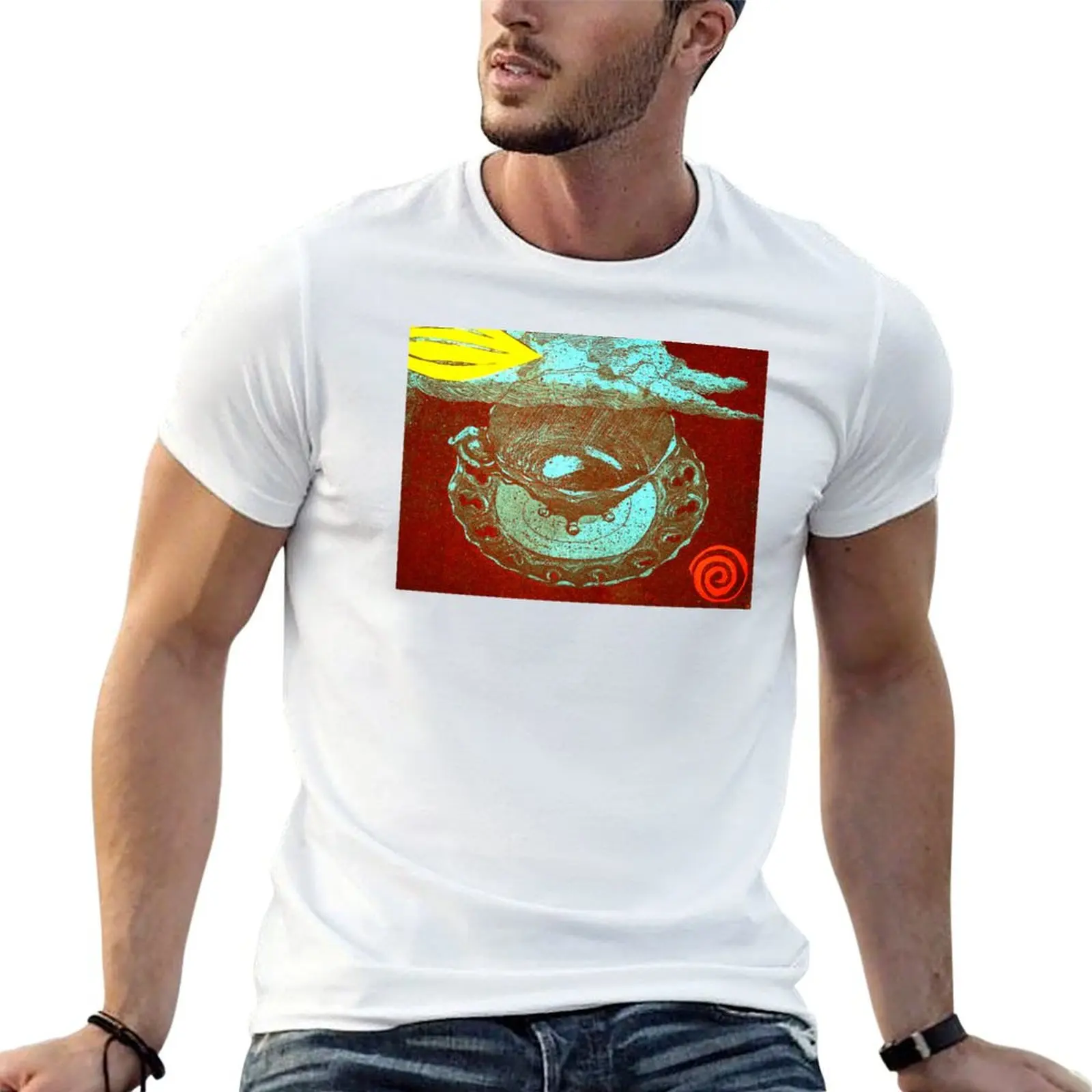 Storm Cloud in a Tea Cup T-Shirt Plus Size All Match Tee Shirt