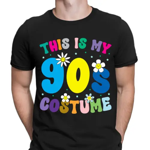 This Is My 90s Costume 1990s Fancy Dress Party Tee Novelty Mens T-Shirts Top#DNE