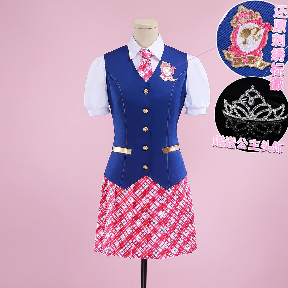 

Delancey Devin Cosplay Costume Fancy Party Suit Top Vest Skirts Anime Clothing Hallween Carnival Uniforms Custom Made