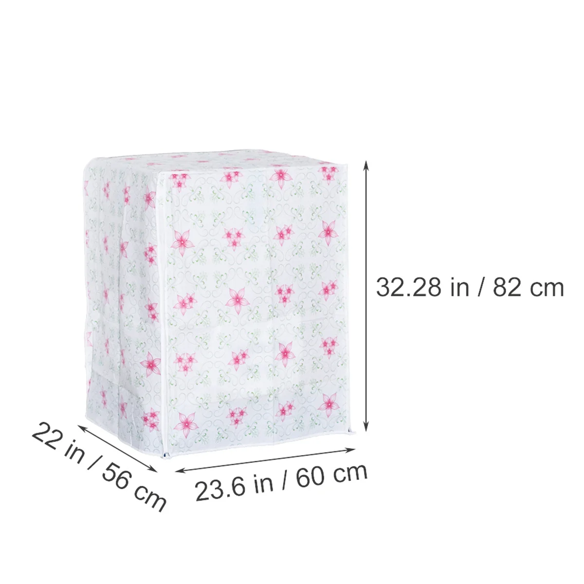 متعددة الأغراض 56x60x82 سنتيمتر غسالة وغطاء الثلاجة الثقيلة الغبار برهان غطاء مقاوم للماء لاستخدام غرفة الغسيل المنزلية #3