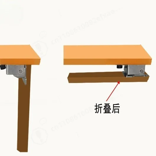 Heavy‑Duty 90° Self‑Locking Folding Hinge Multifunctional Furniture Bracket for Desk Dining Table Chair Leg Hardware