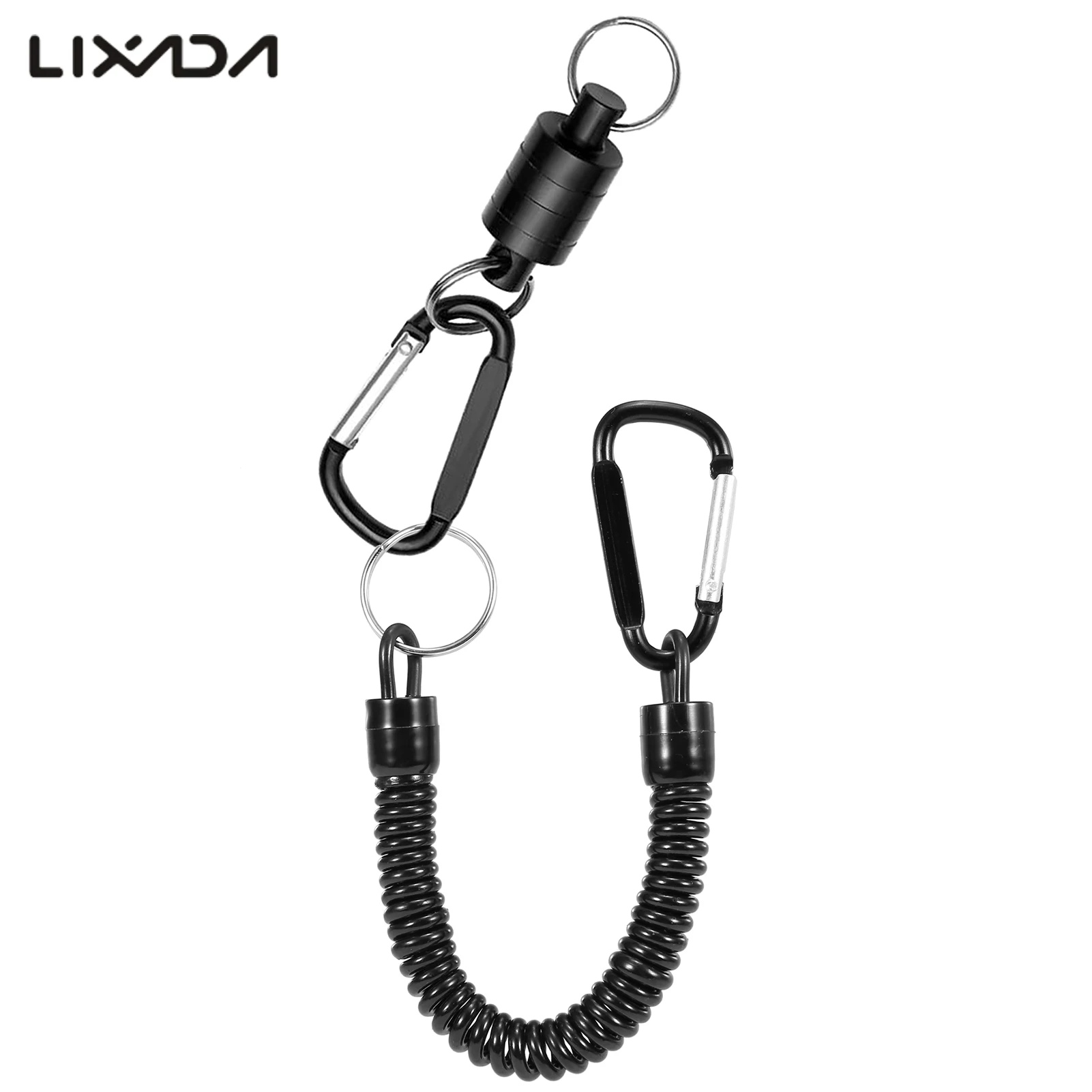 Fly Fishing Magnetic Net Release Holder Fishing Lanyard Magnetic Keeper Magnet Clip Landing Net Connector