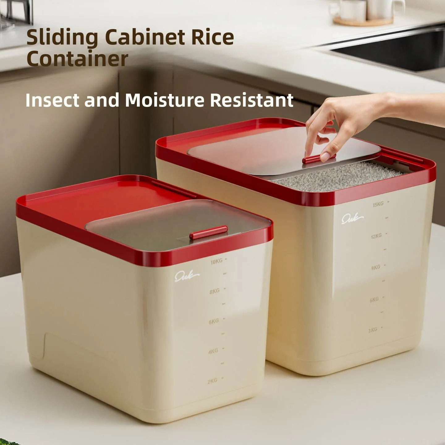 食品グレード-密閉-防虫-防湿-保存容器-米粉-穀物-シリアル-家庭用-2026年新モデル-pango製