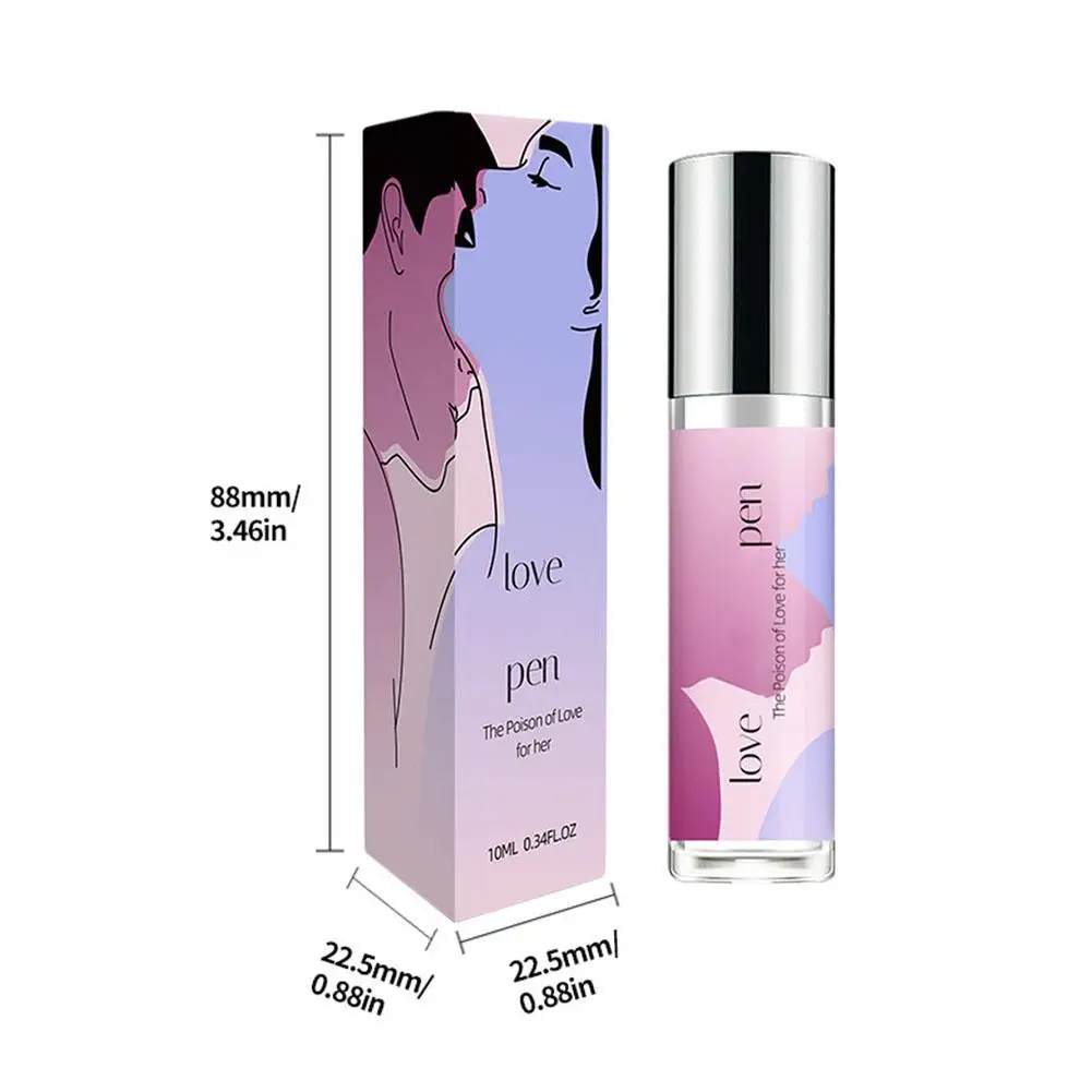 10ml Perfume For Men Women Ball Perfume Men'S Women Pheromone Essential Oil Perfume Attracts The Opposite Sex Lasting Fragrance