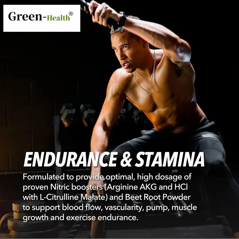 

30 Patches L-Arginine for Men L-Arginine L-Citrulline Complex with Beet Root for Male Health Transdermal Patches
