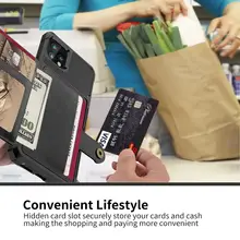 Luxury PU Leather Wallet Case for iPhone #2