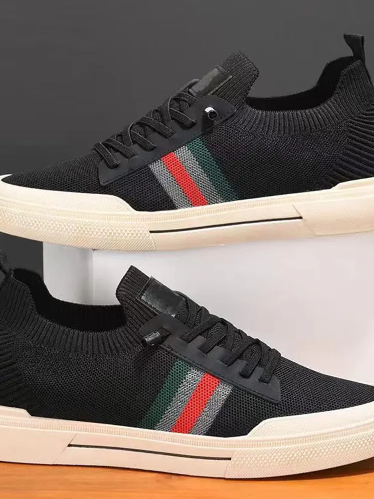 

Мужской повседневный трикотаж Fly Canvas oes, весна-лето, тонкий рабочий спортивный Flat oes, противоскользящий, дышащий, удобный, на плоском каблуке