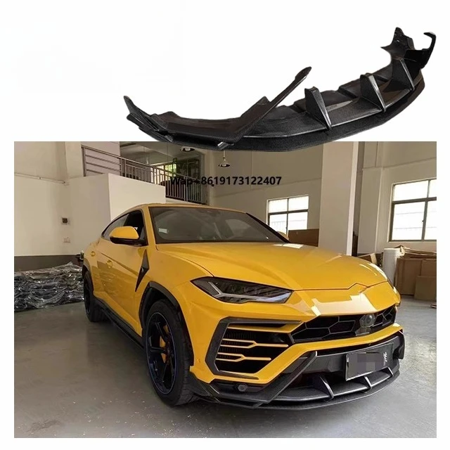 

Карбоновый передний сплиттер для Urus в стиле Topcar, карбоновый передний сплиттер для Urus