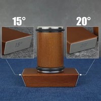 Rolling Knife Sharpener Magnetic Truck Holder Diamond Sharpening Stone Kit with 15 and 20 Degree Corner Roller Kitchen Accessory
