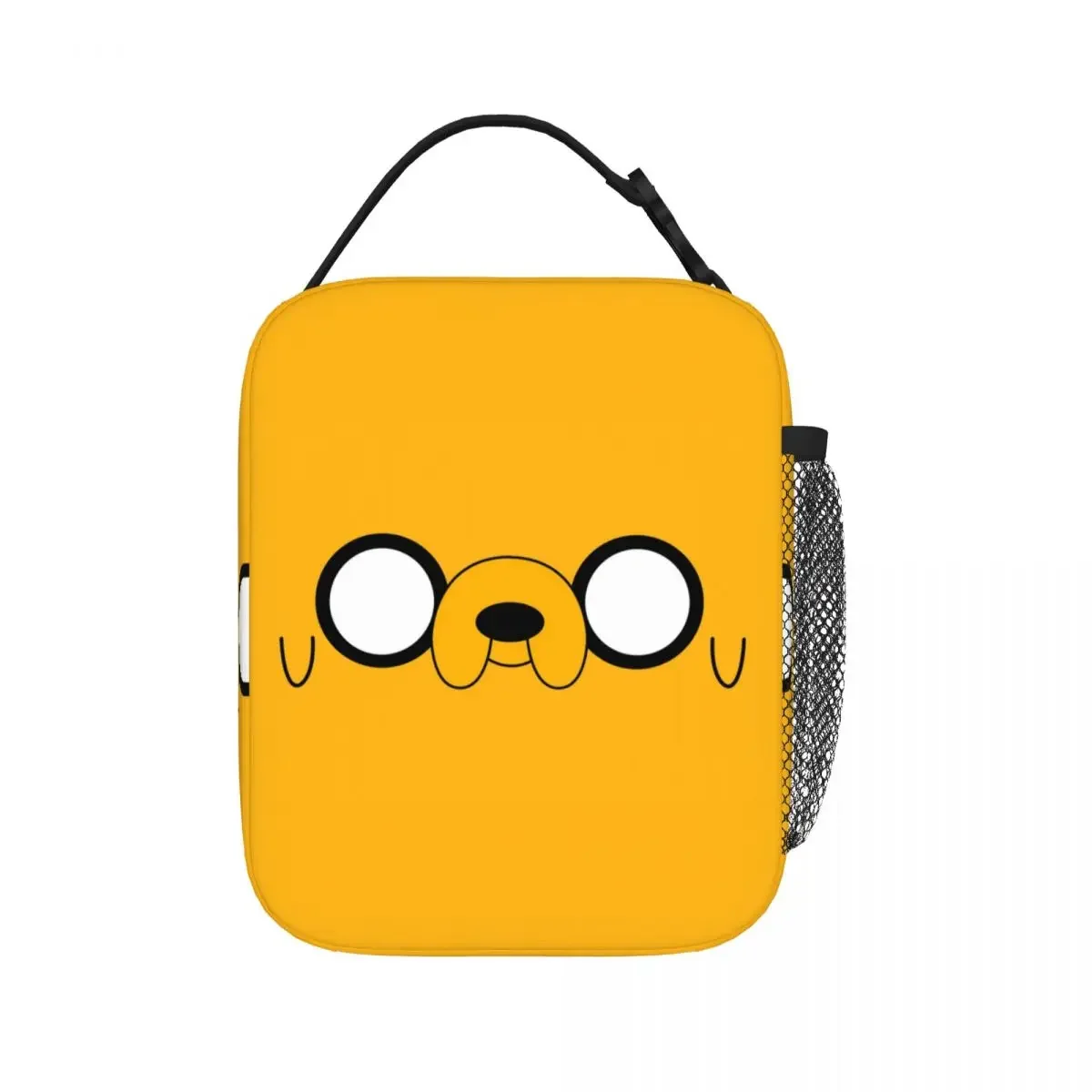 

Adventure Time Jake's Eyes Lunch Bags Insulated Lunch Tote Waterproof Thermal Bag Resuable Picnic Bags for Woman Work Children