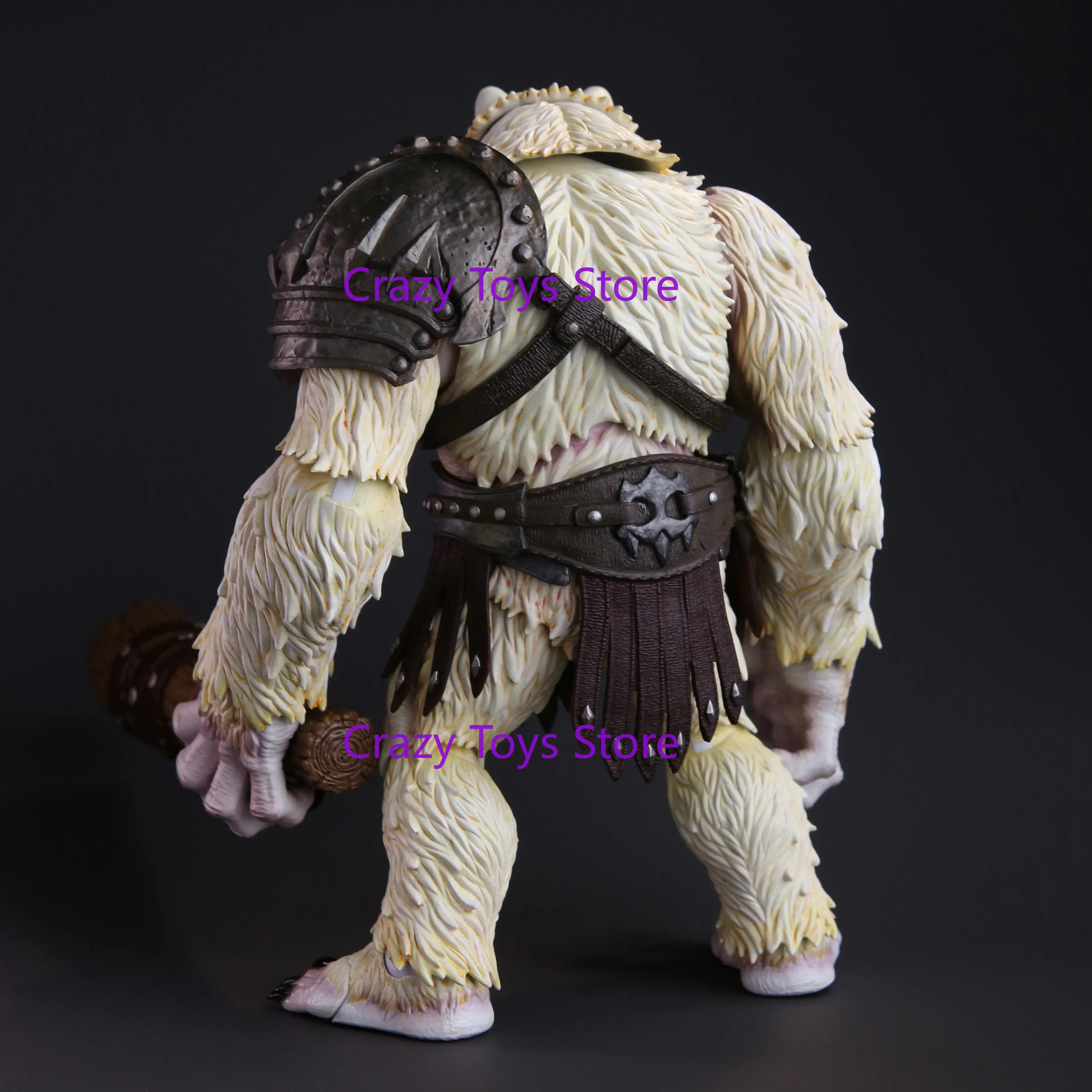 Na stanie MemoryToys 1/10 Adventurers World Furious Bear Men White Model 22cm Druid Animal Yeti Figurka Akcji Model Zabawka Prezent