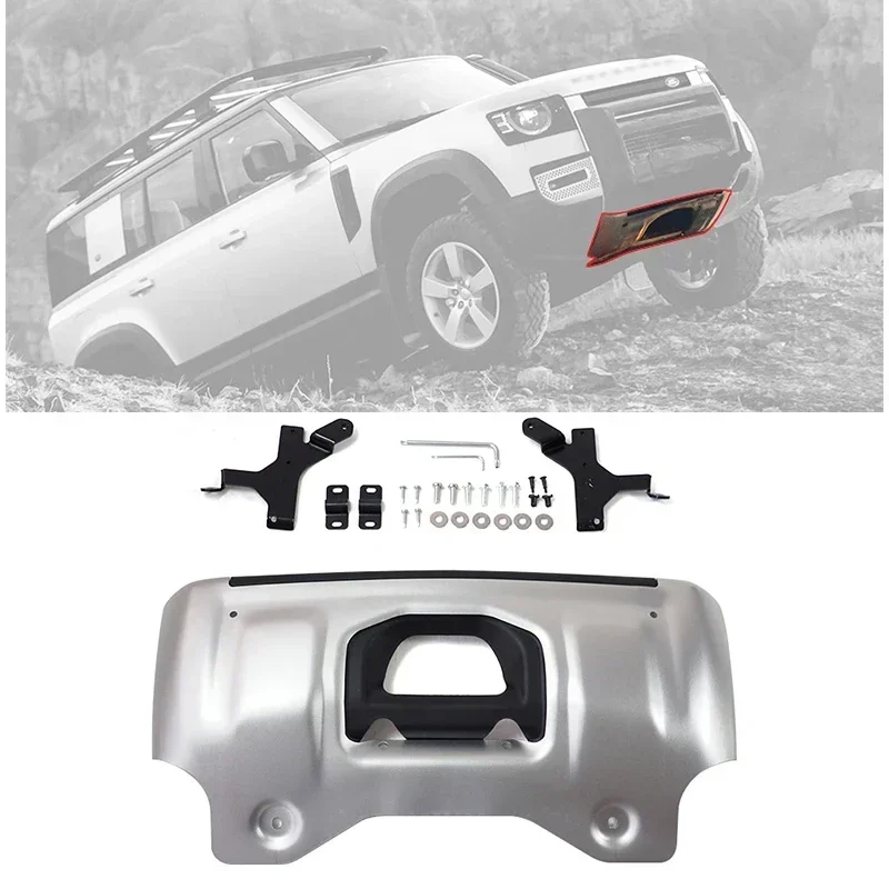 

Chassis Sand Flaps Front Trailer Protection Flaps Front Bumper Lower Guards For Land Rover Defender 90 110 130 2020-2022