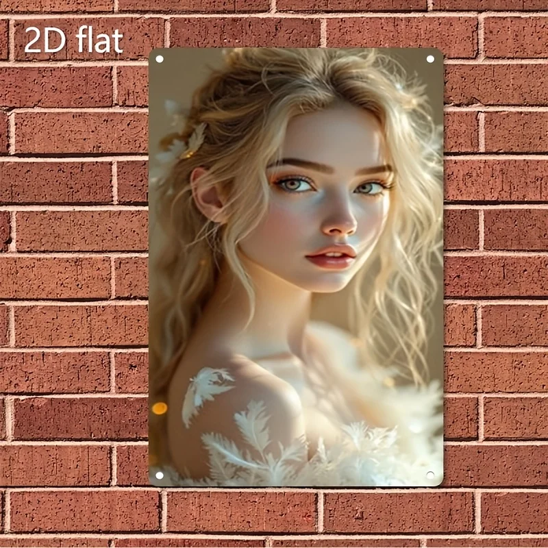 2D Flat, [2D Flat]A Metal Sign, Featuring A Promotional Design A Restaurant Or Bar, Made with Paint That Is Resistant to And Dus