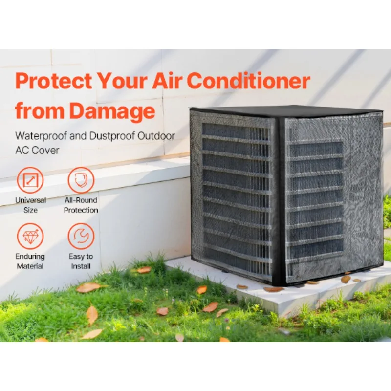 

36x36x40 inch Air Conditioner Cover Dual Layer Detachable Canopy