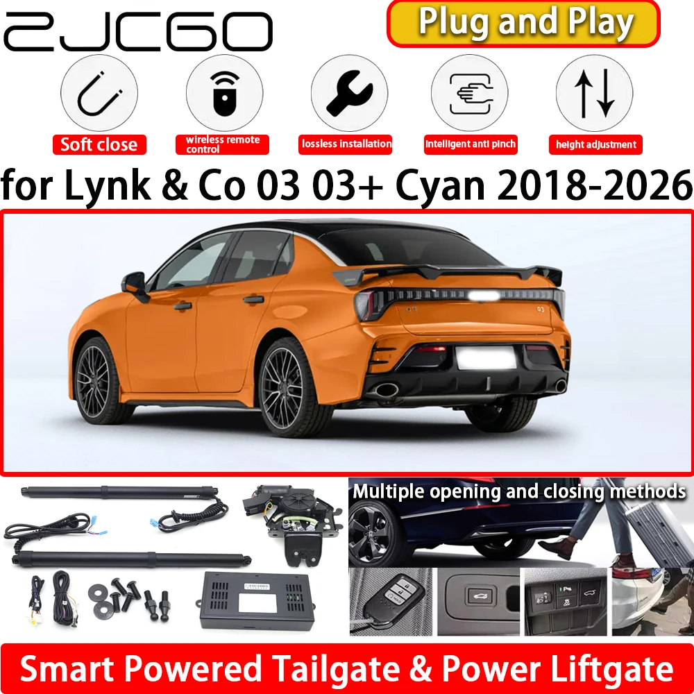 

for Lynk & Co 03 03+ Cyan 2018-2026 OEM Automatic Electric Powered Tailgate Power Liftgate Tail Gate Lift Kit System Plug & Play