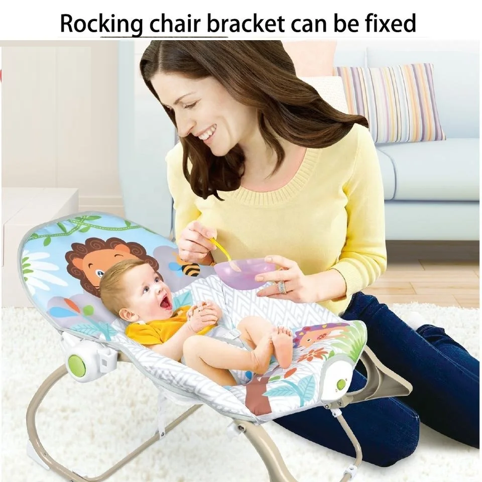 KSF Cheap Price Baby Musical Rocking Chair Infant To Toddler Rocker Baby Toy Bouncer Kids Swing Chairs Girls Children Toys