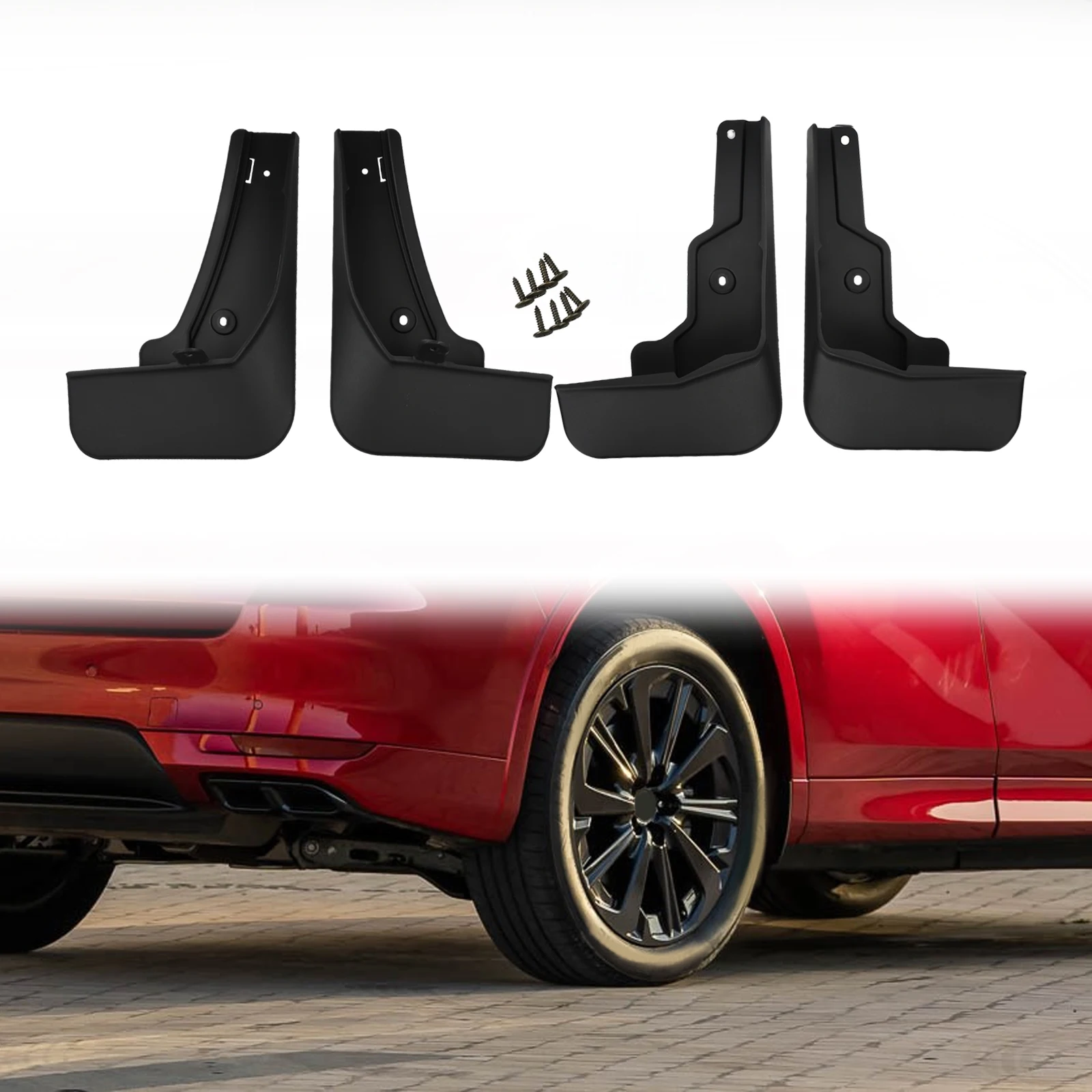 Mudguard Solution for Mazda CX60 2022 Helps Prevent Damage from Flying Stones and Wet Splatter During Daily Commute or Travel