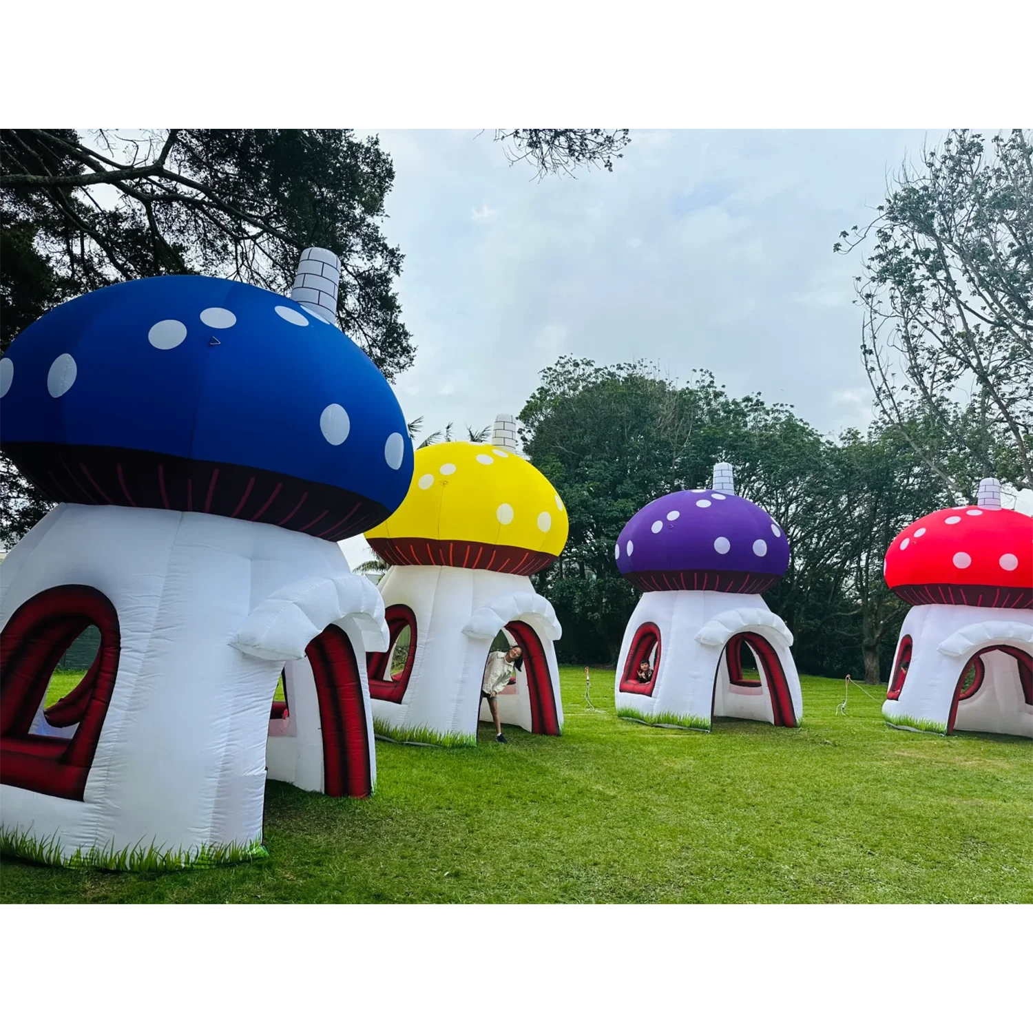 Gigantische opblaasbare paddestoel doom tent luchtblaas cartoon plant boog buiten evenement decoratie rekwisieten voor tentoonstelling nachtclub