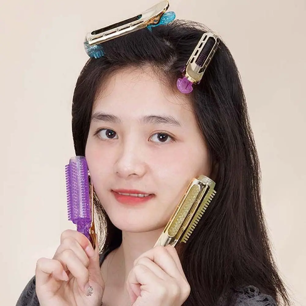 Hairpins Positioning Curly Hair Roller Clip Bang Roll Curler Lazy Curls Root Heatless Hair Curler Hairdressing Grip Clips