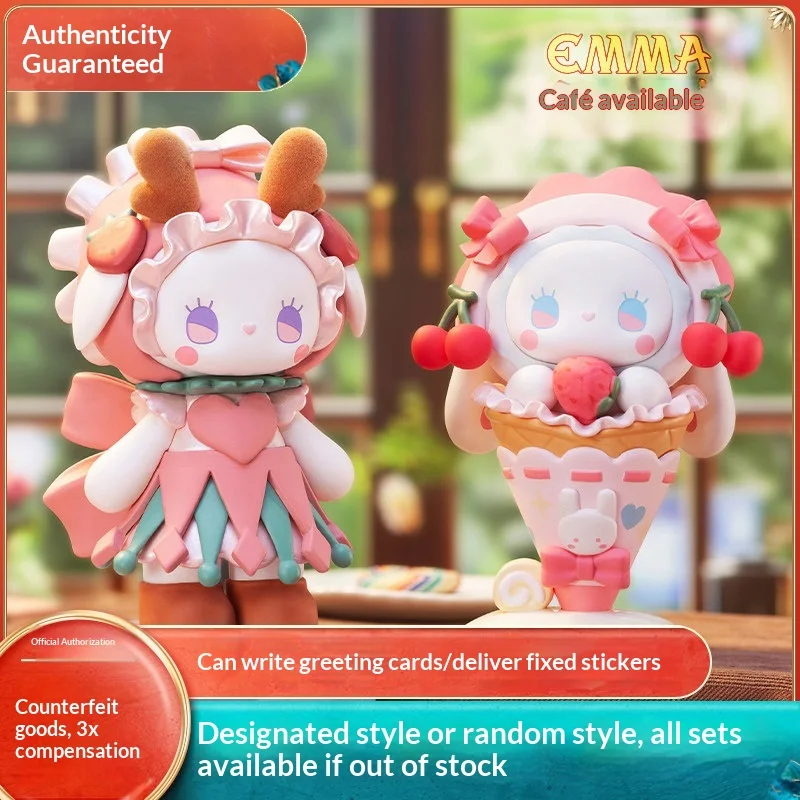

Emma Secret Forest Coffee Shop Series 12th Generation Blind Box Kawaii Collectible Cute Doll PVC Figure Birthday Gift For Girls