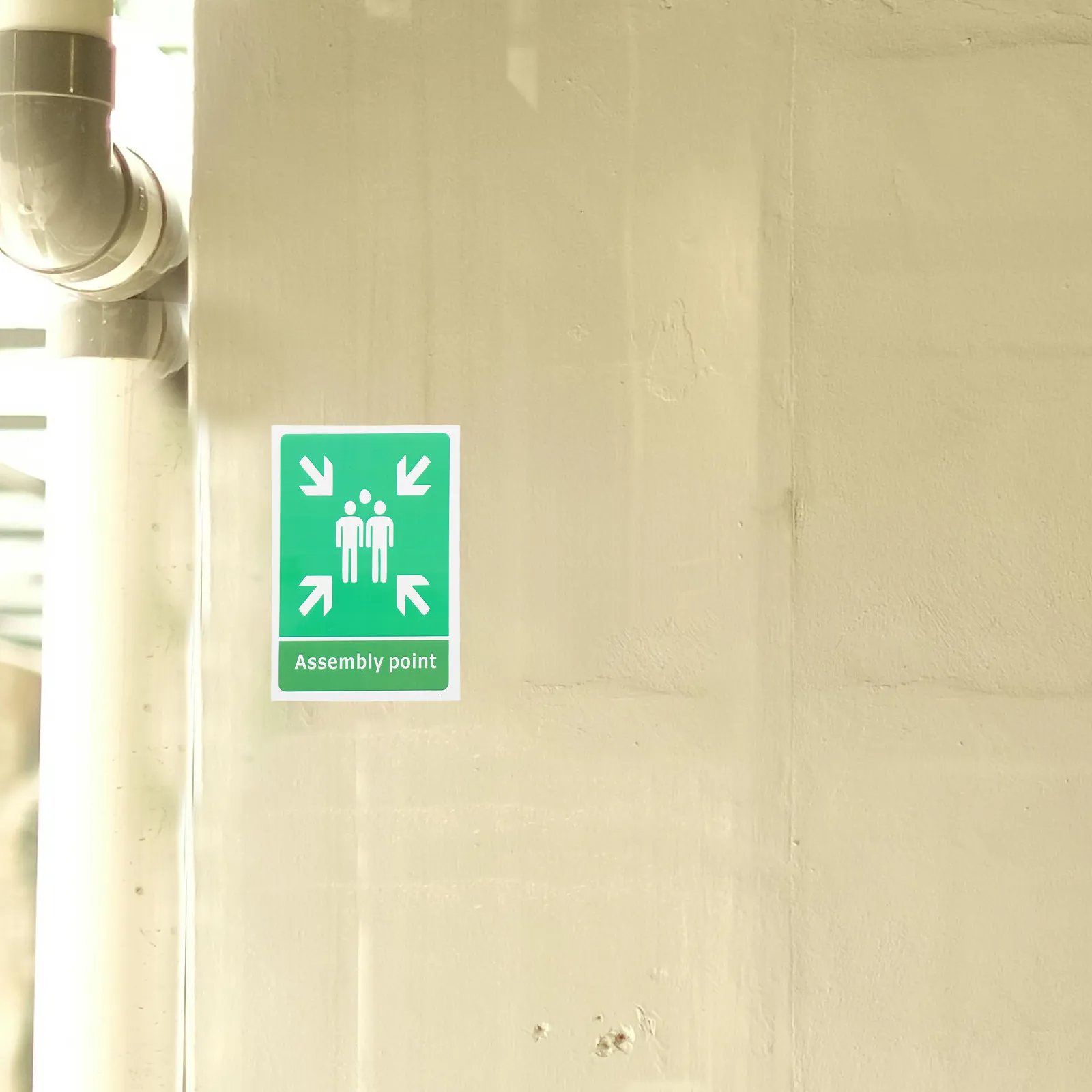 

Набор из 10 ярких самоклеящихся знаков выхода/эвакуации для аварийных ситуаций, для рабочих мест и баров