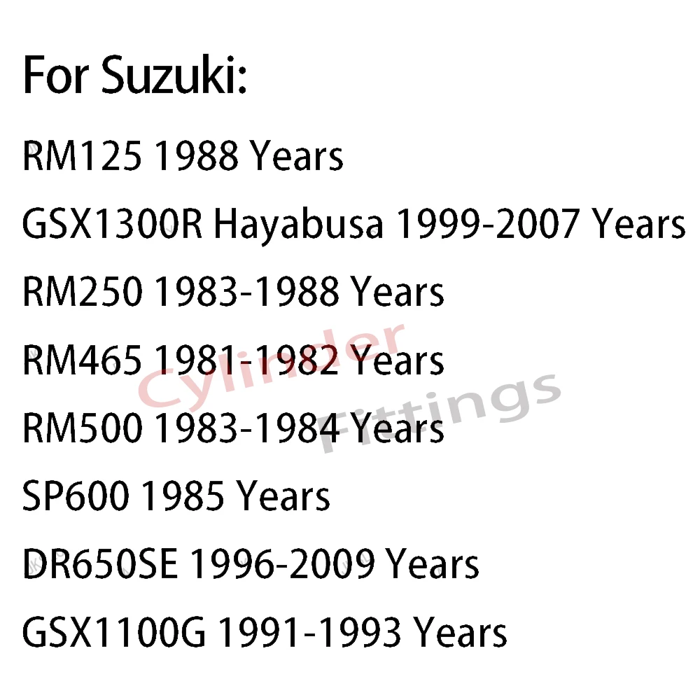 43x55x11 Front Fork Oil Seal & Dust Cover For Suzuki RM125 GSX1300R Hayabusa RM250 RM465 RM500 SP600 DR650SE GSX1100G 1981-2009