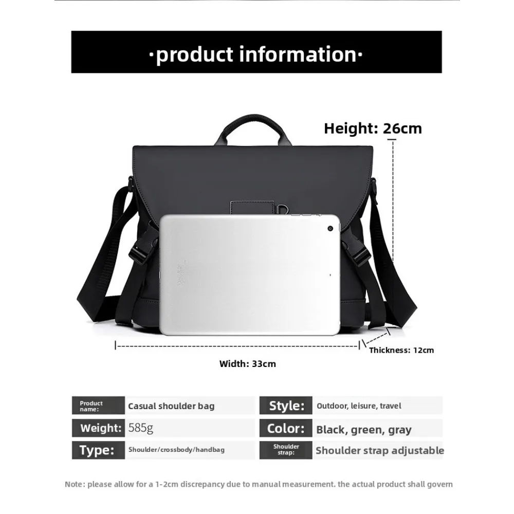 2025 Bolso bandolera para hombre: bolso de pecho multifuncional con sensación premium, mochila de mano y de hombro