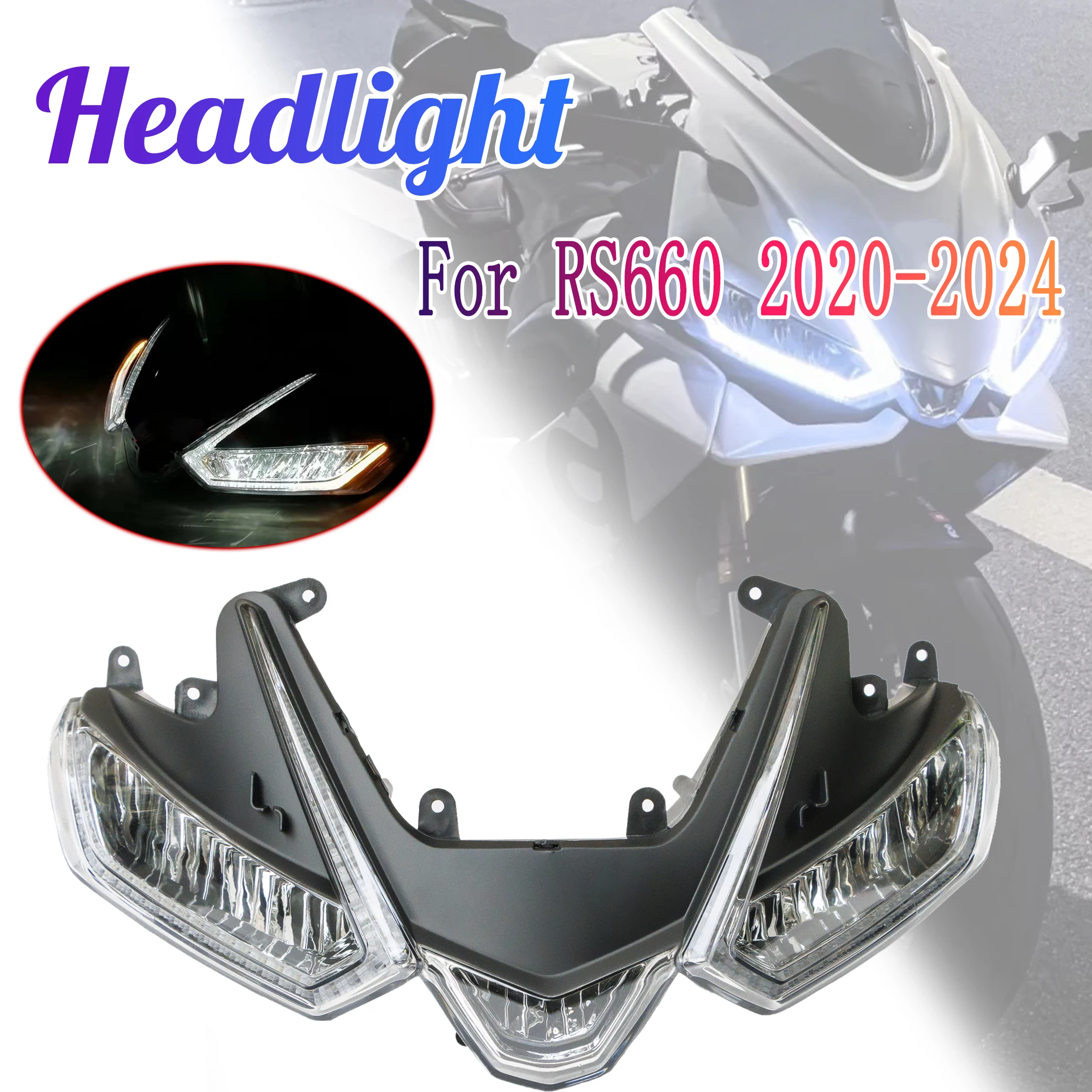 

Подходит для Aprilia RS660 2020-220 RS 660 мотоциклетная фара в сборе, фара