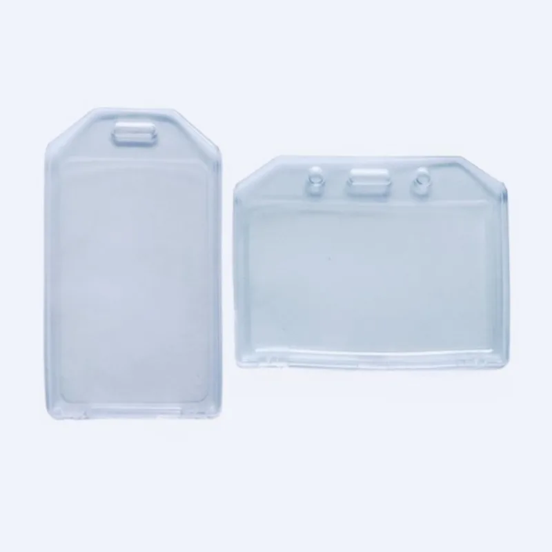 1Pc A7 B7 A1 B1 ID Pass Work Card Holder Sleeve Clear Soft ID Name Tag Badge Working Permit Case Cards Protector