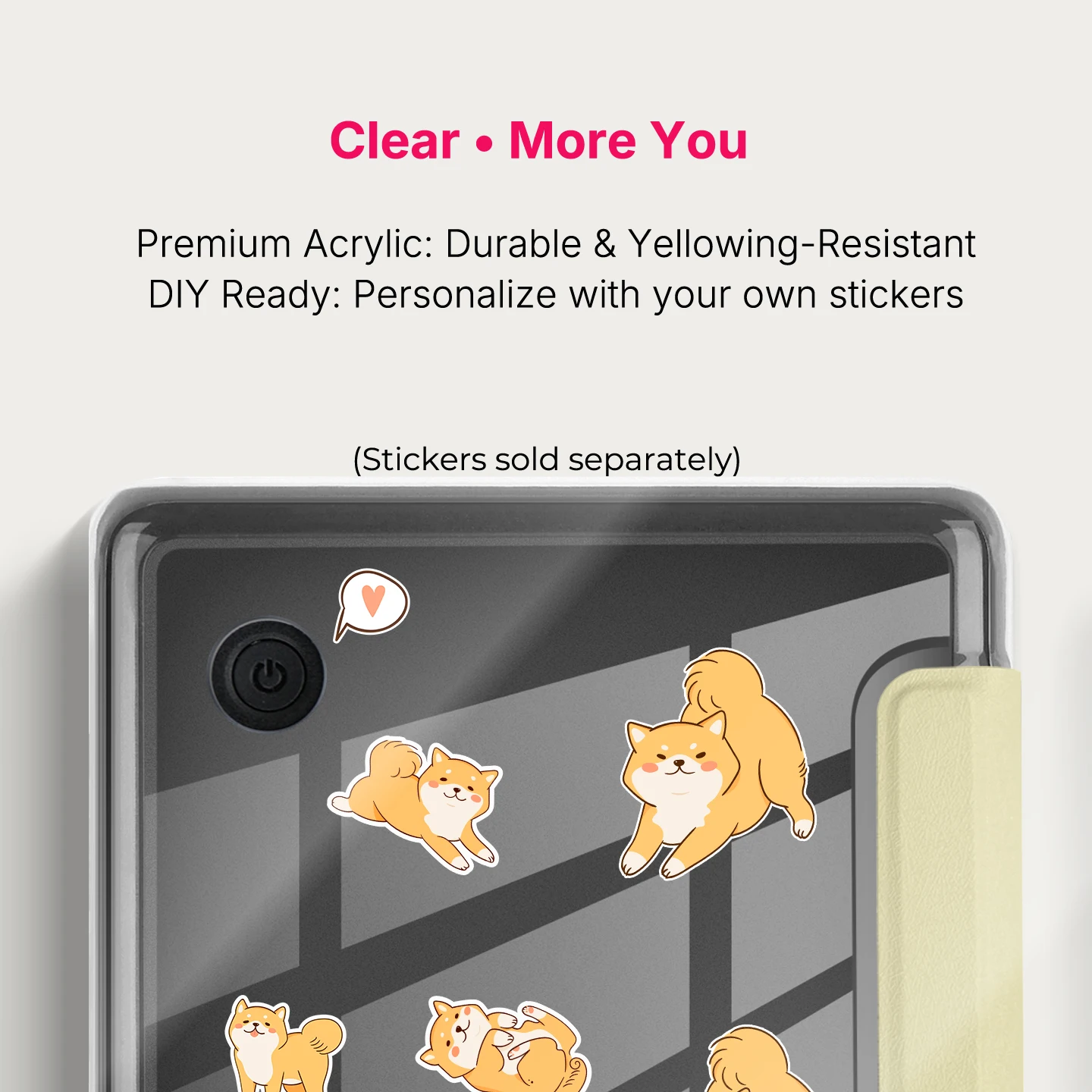 Murmole Magnetic Detachable Case for Kobo Clara BW Clara 2E Clara Colour 6 Inch Auto Sleep Wake Library Card Style view 6