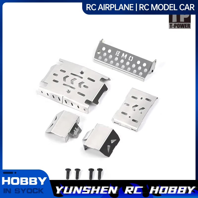 

Tp Crossrc Emoxx 4x4 Emoxxl 6x6 Protective Plate Metal Armor Stainless Steel Chassis Armor