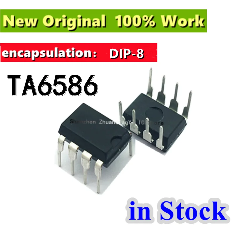 (5pcs) 100% New TA6586 DIP-8 Chipset