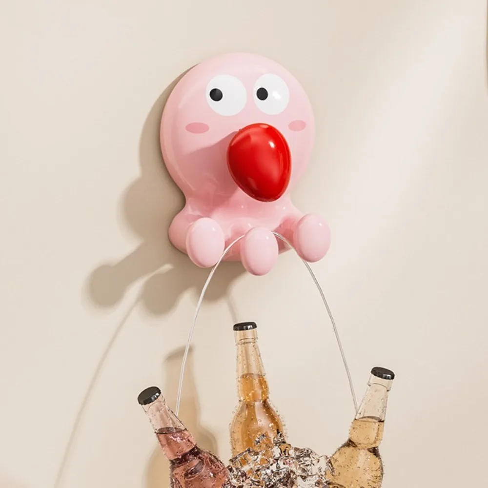 

2/3 шт., крючки на присоске с рисунком осьминога, бесследные крючки для хранения полотенец без удара, крючок для халата, декоративная подвесная вешалка для общежития